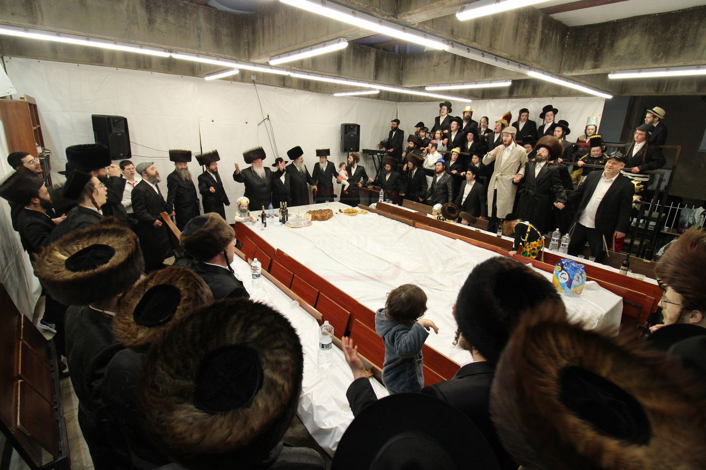 פורים בחצה"ק ביאלה רמת אהרן