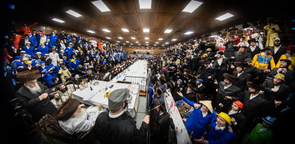 פורים בחצה"ק צאנז קלויזנבורג