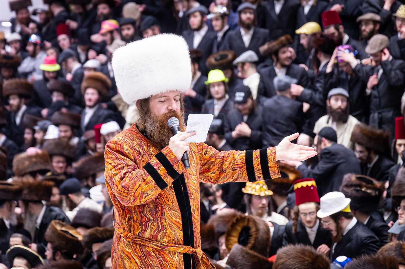 פורים בחצה"ק באבוב 45