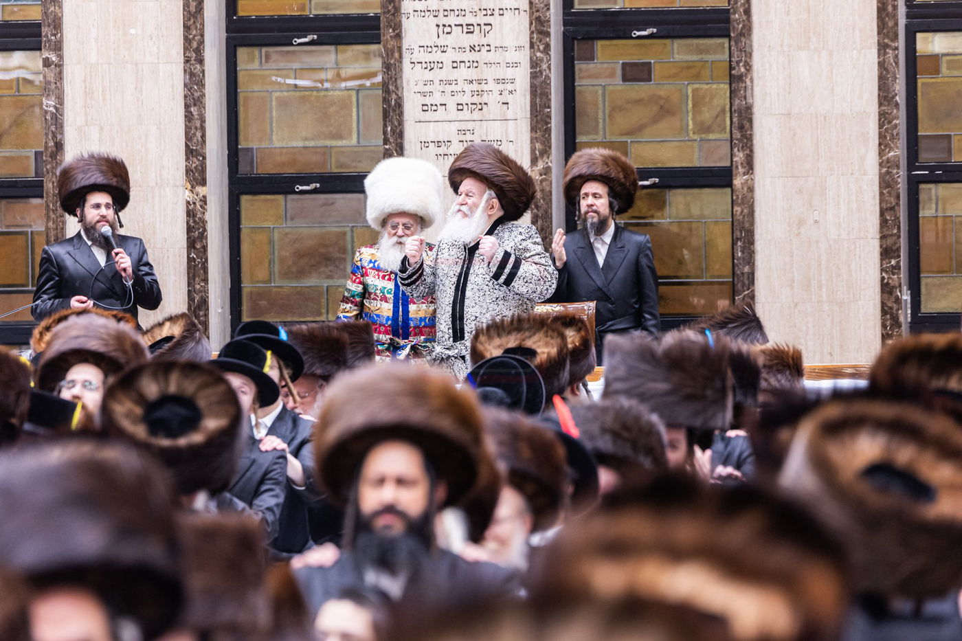 פורים בחצה"ק באבוב