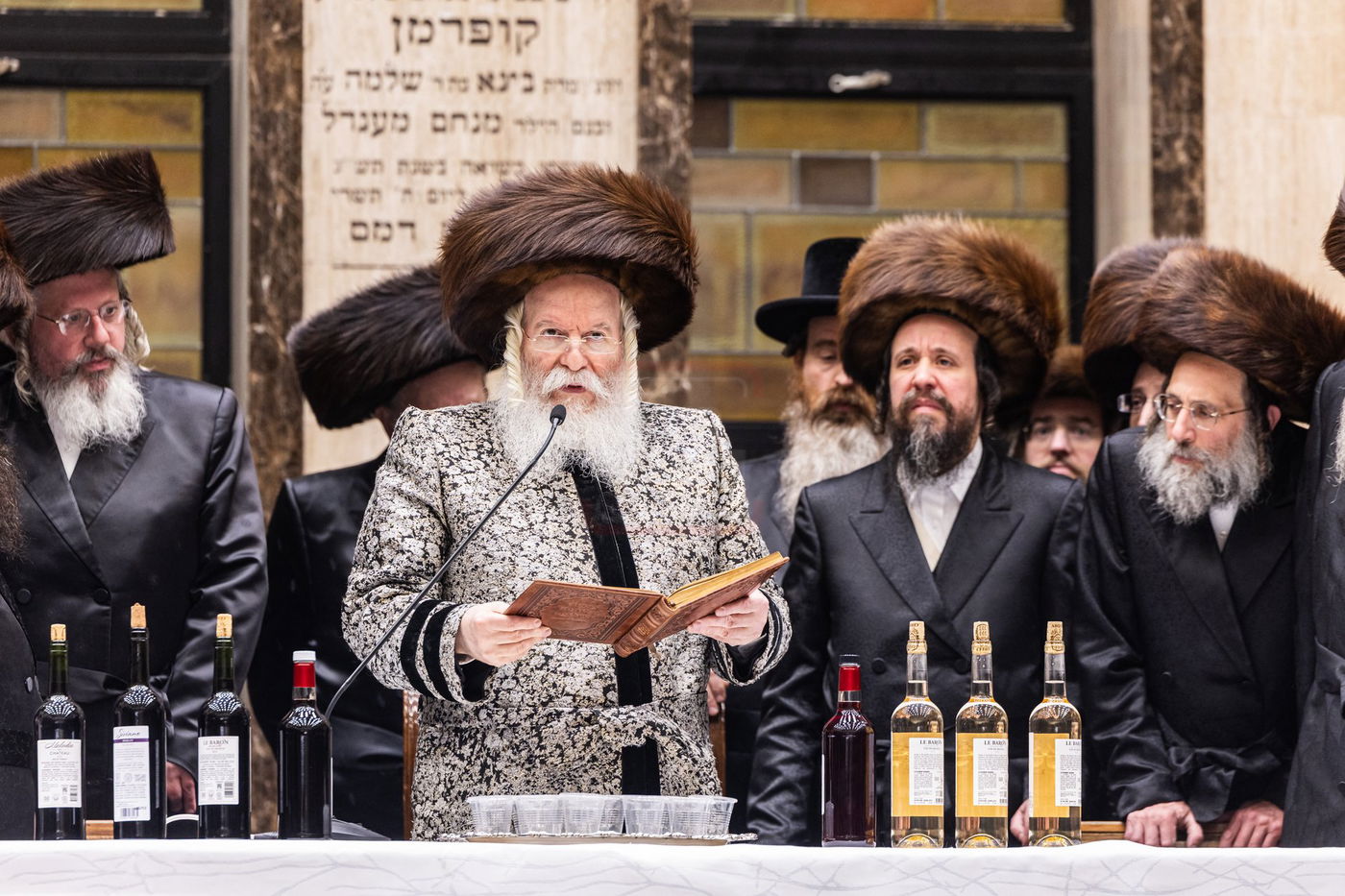 פורים בחצה"ק באבוב