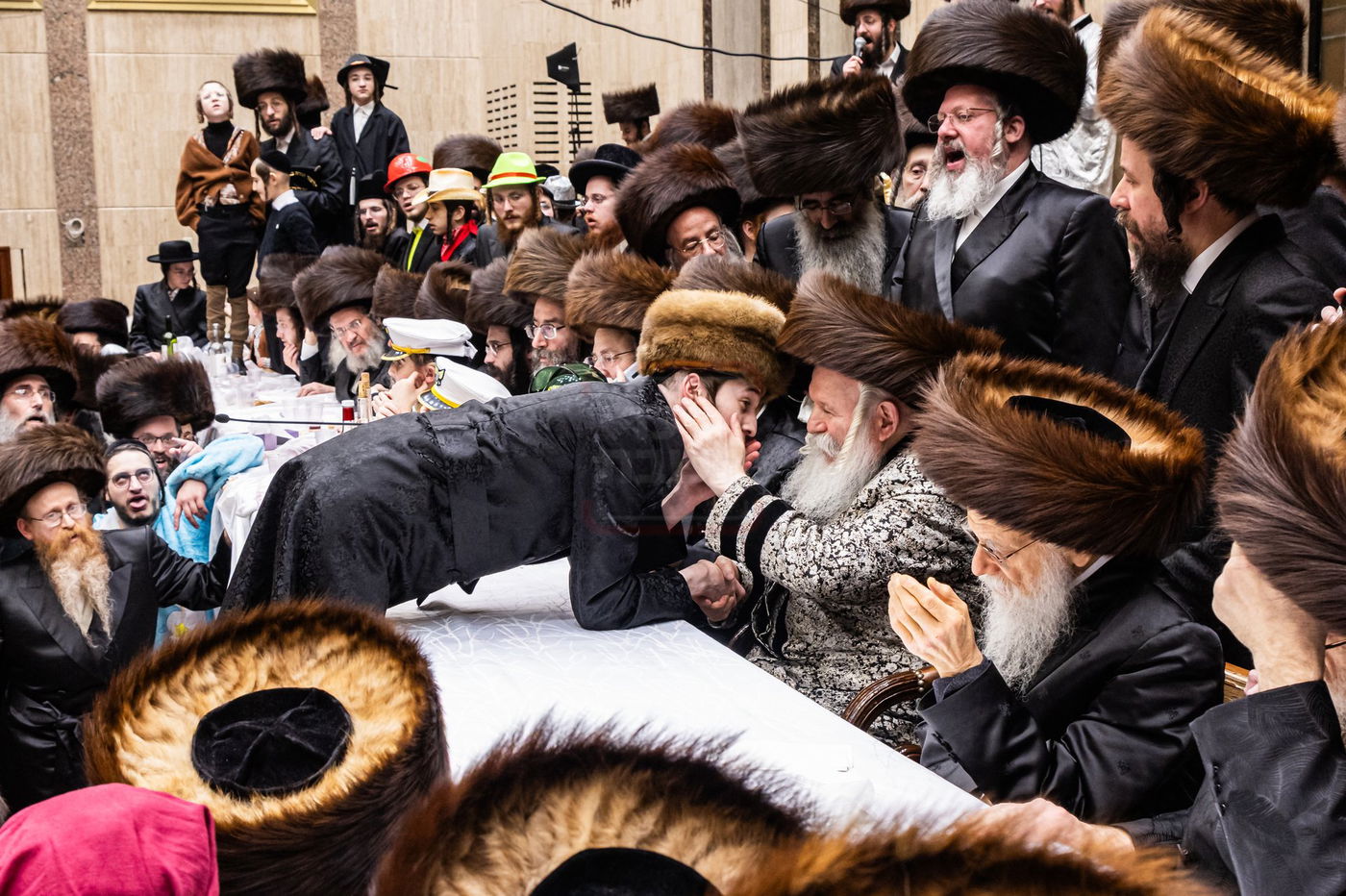 פורים בחצה"ק באבוב