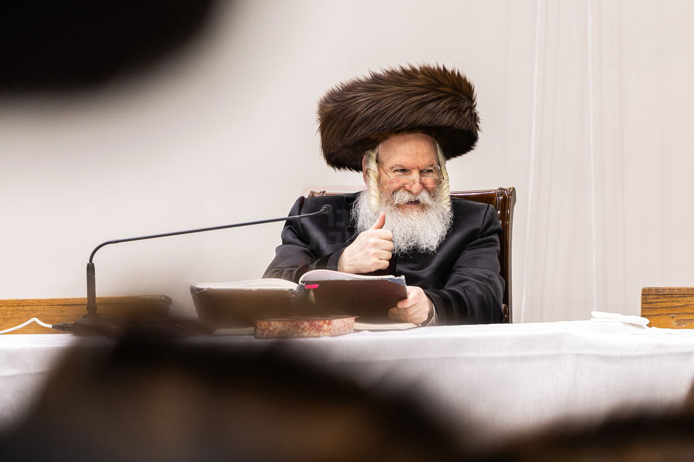 פורים בחצה"ק באבוב