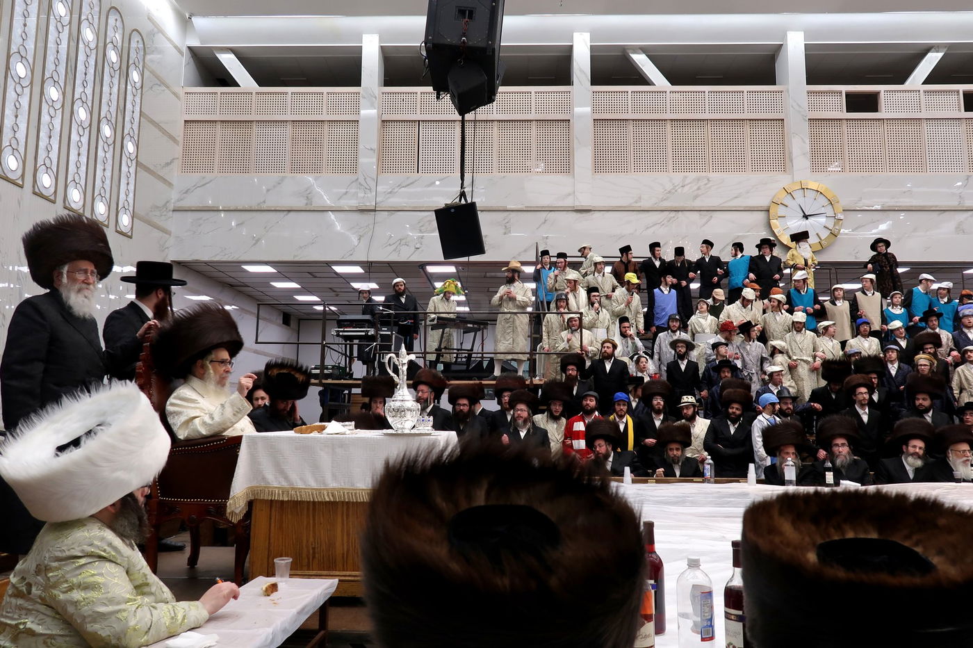 פורים בחצה"ק סאטמר