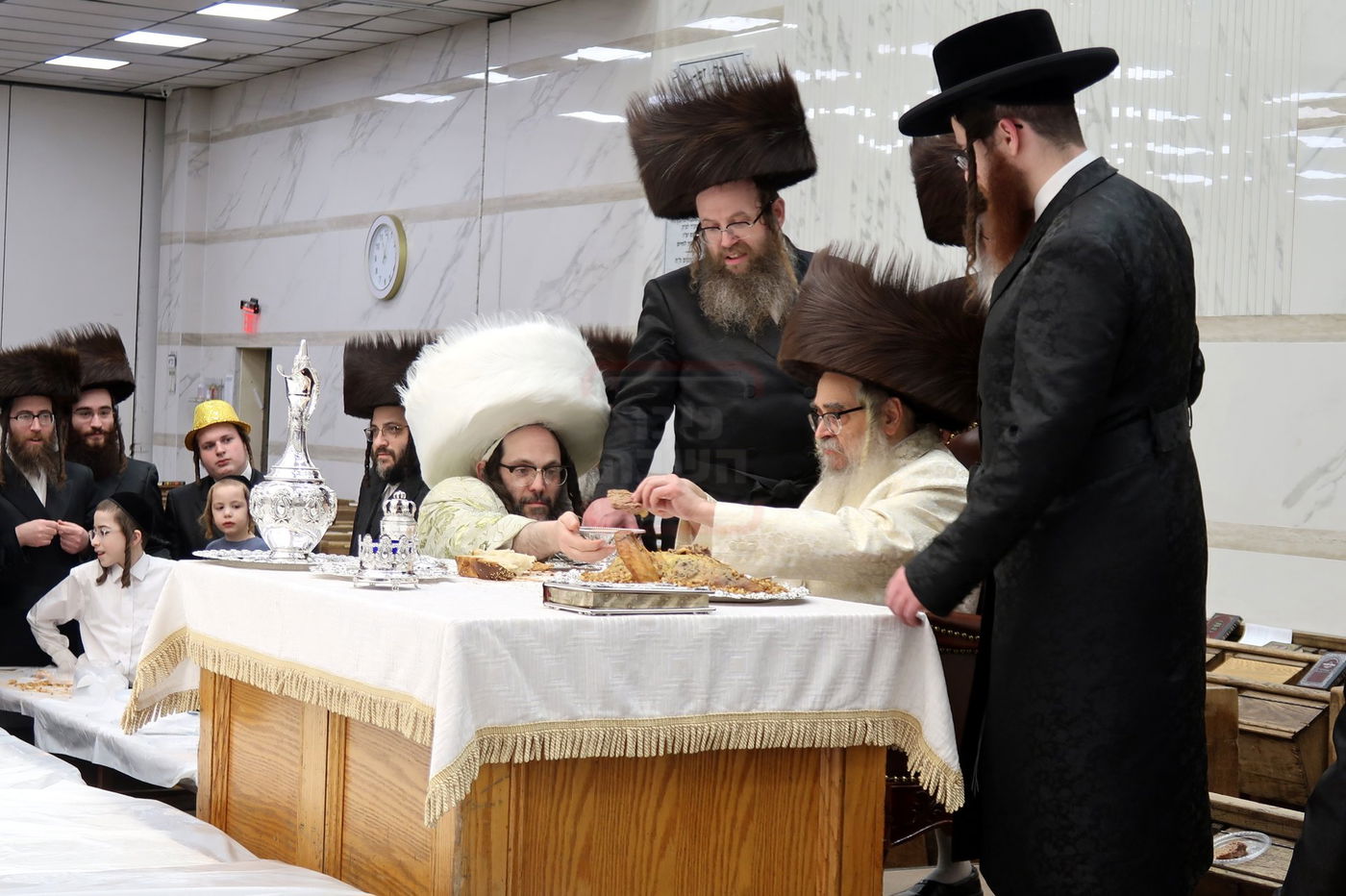 פורים בחצה"ק סאטמר