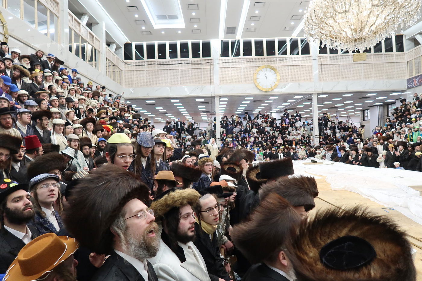 פורים בחצה"ק סאטמר