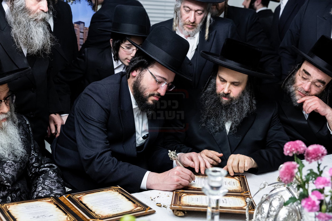 המעמד בסאטמר לכבוד ר' משה גבאי