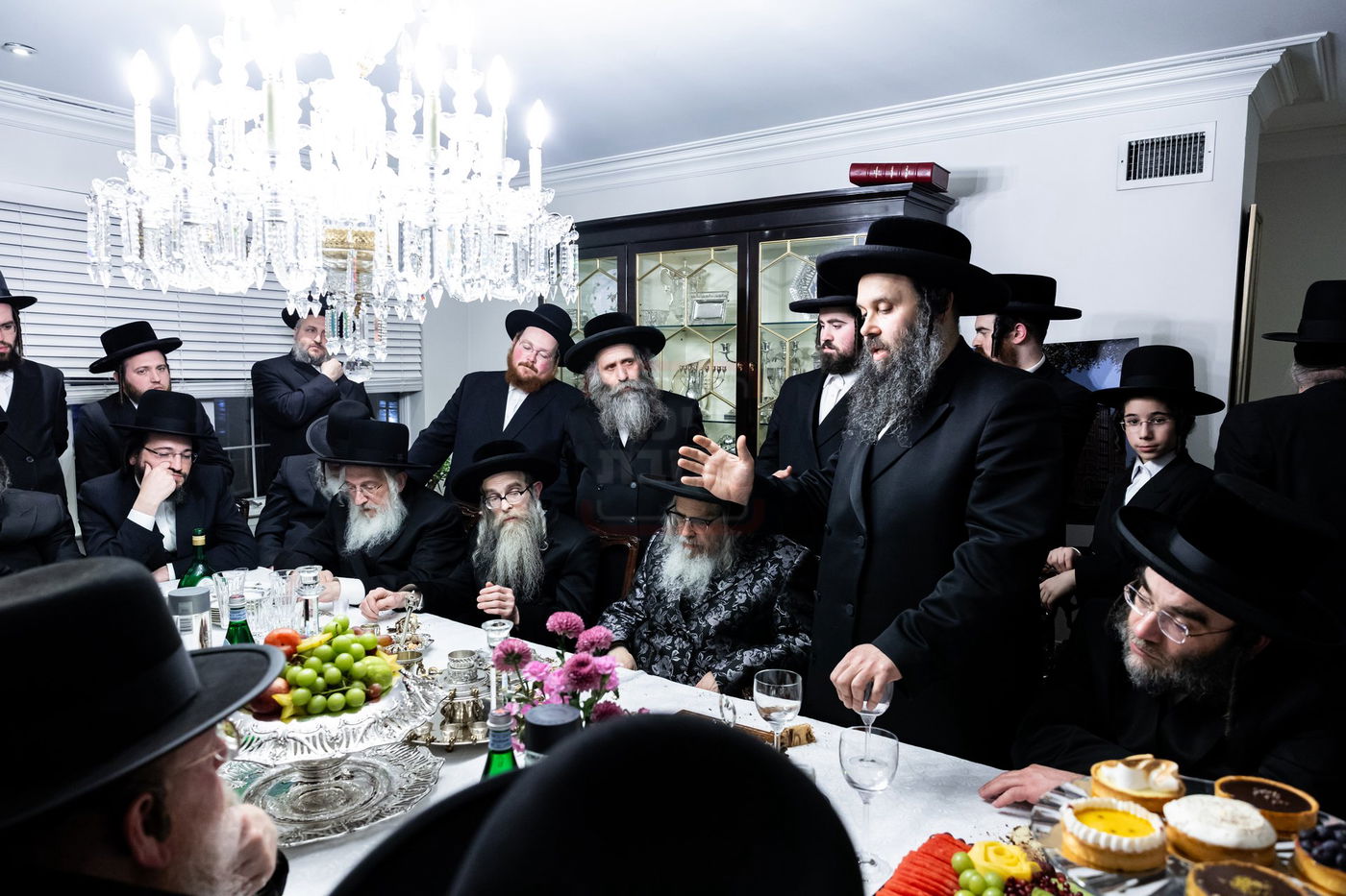 המעמד בסאטמר לכבוד ר' משה גבאי