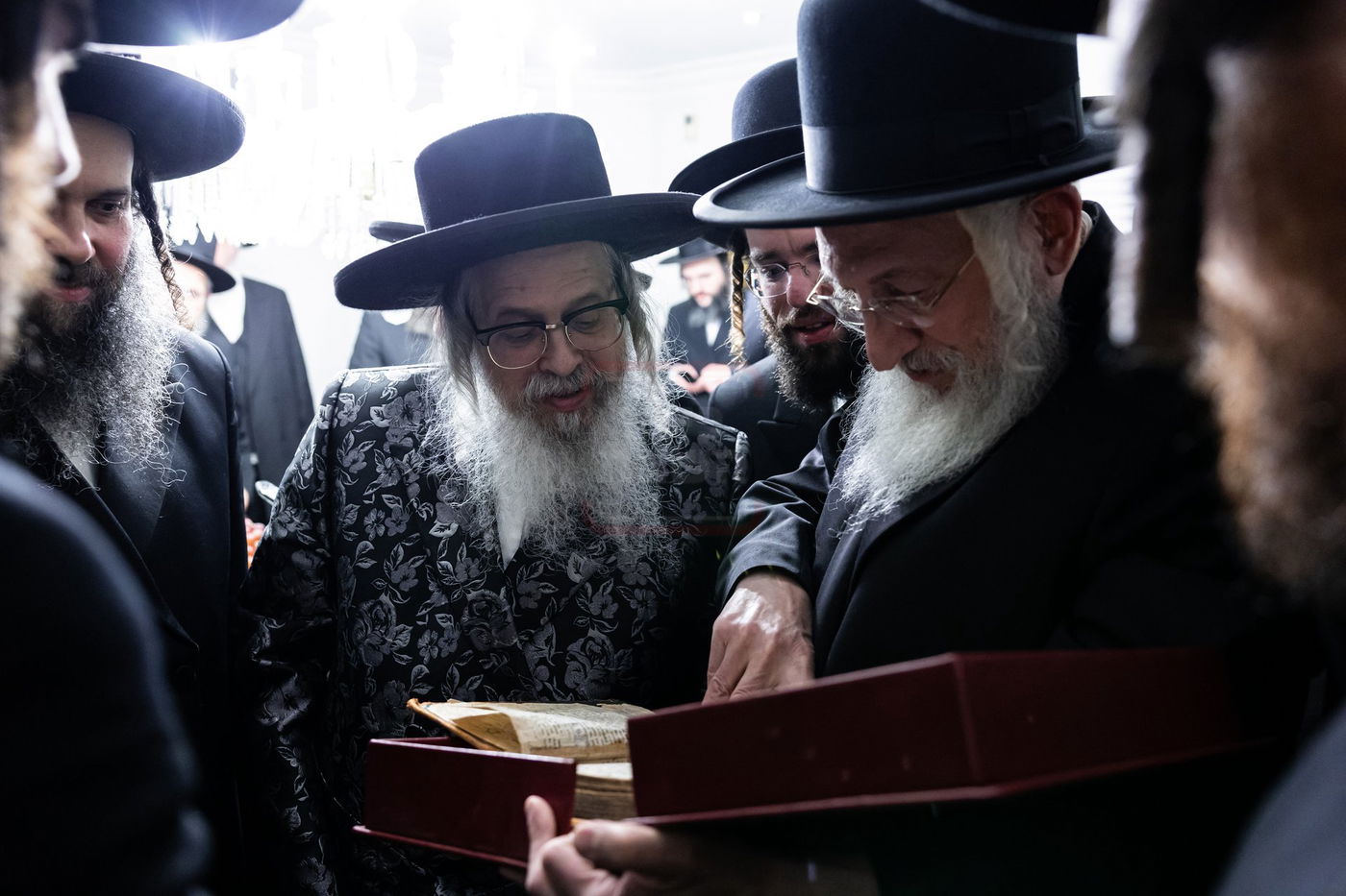 המעמד בסאטמר לכבוד ר' משה גבאי