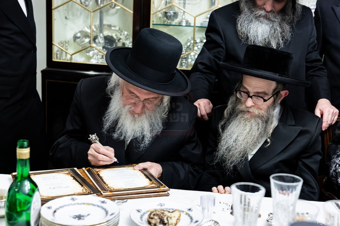 המעמד בסאטמר לכבוד ר' משה גבאי