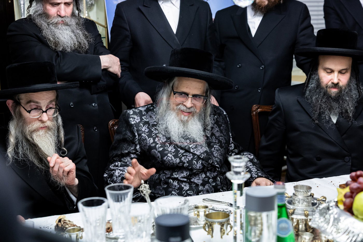 המעמד בסאטמר לכבוד ר' משה גבאי