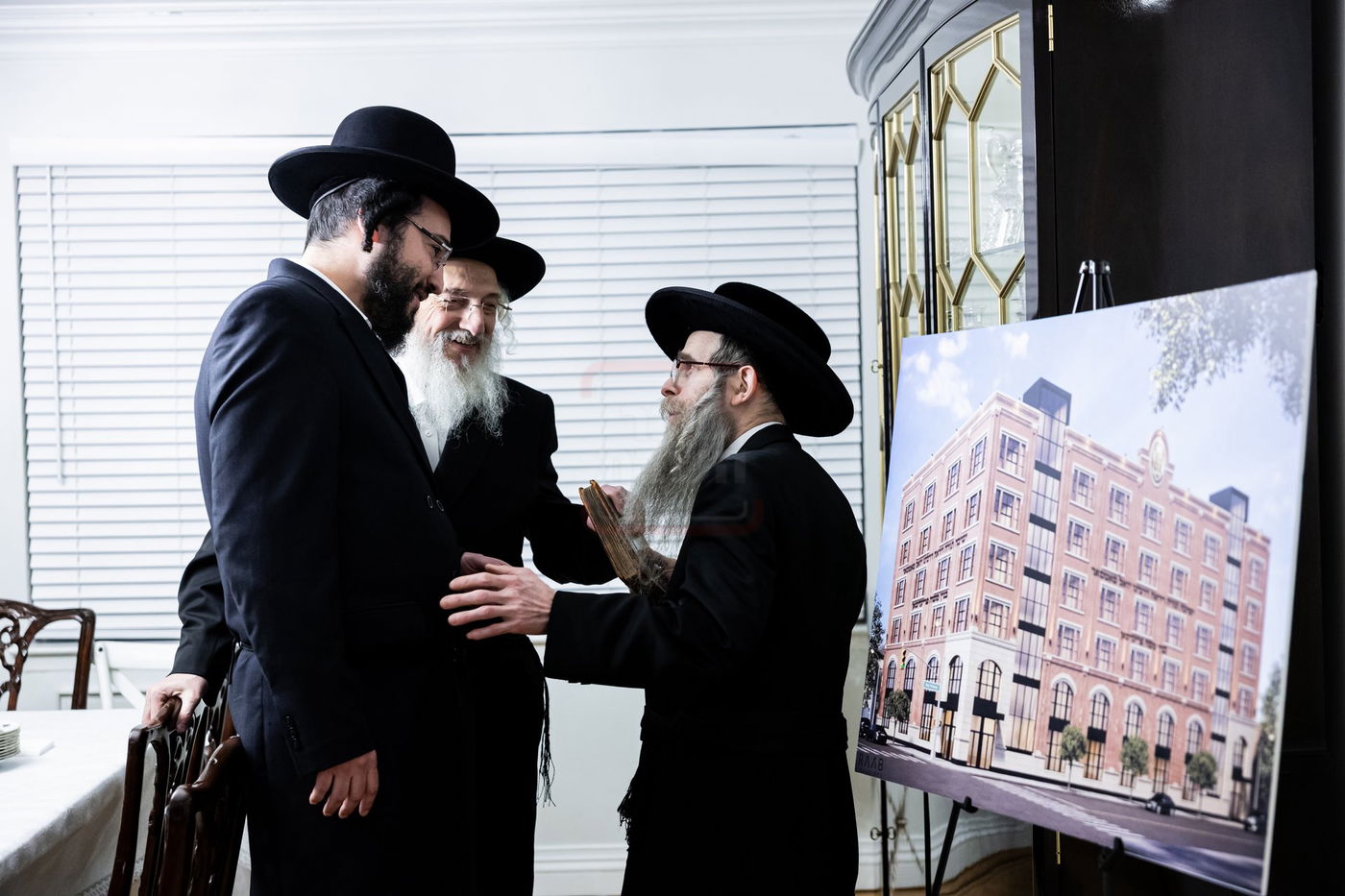 המעמד בסאטמר לכבוד ר' משה גבאי