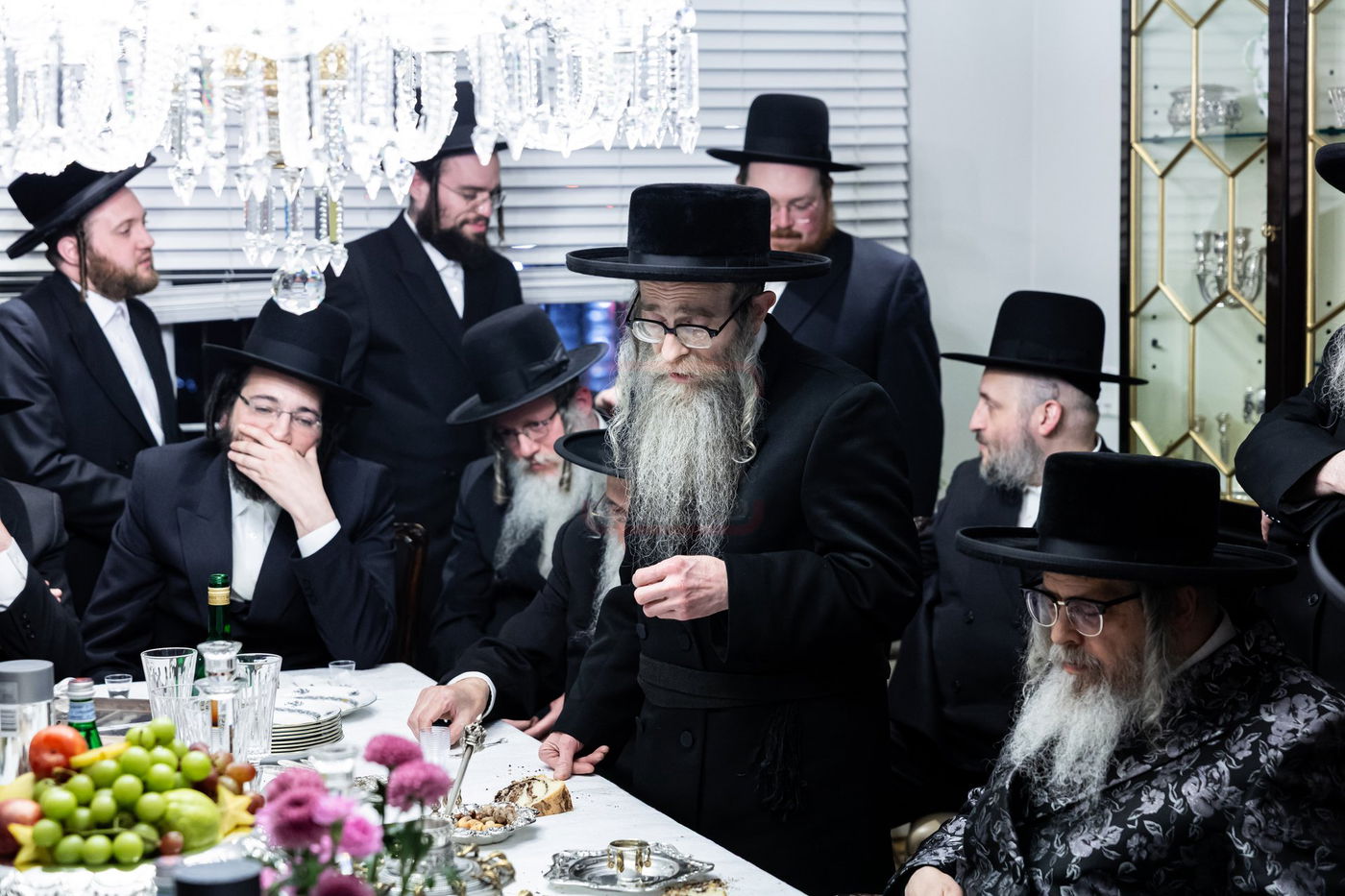 המעמד בסאטמר לכבוד ר' משה גבאי