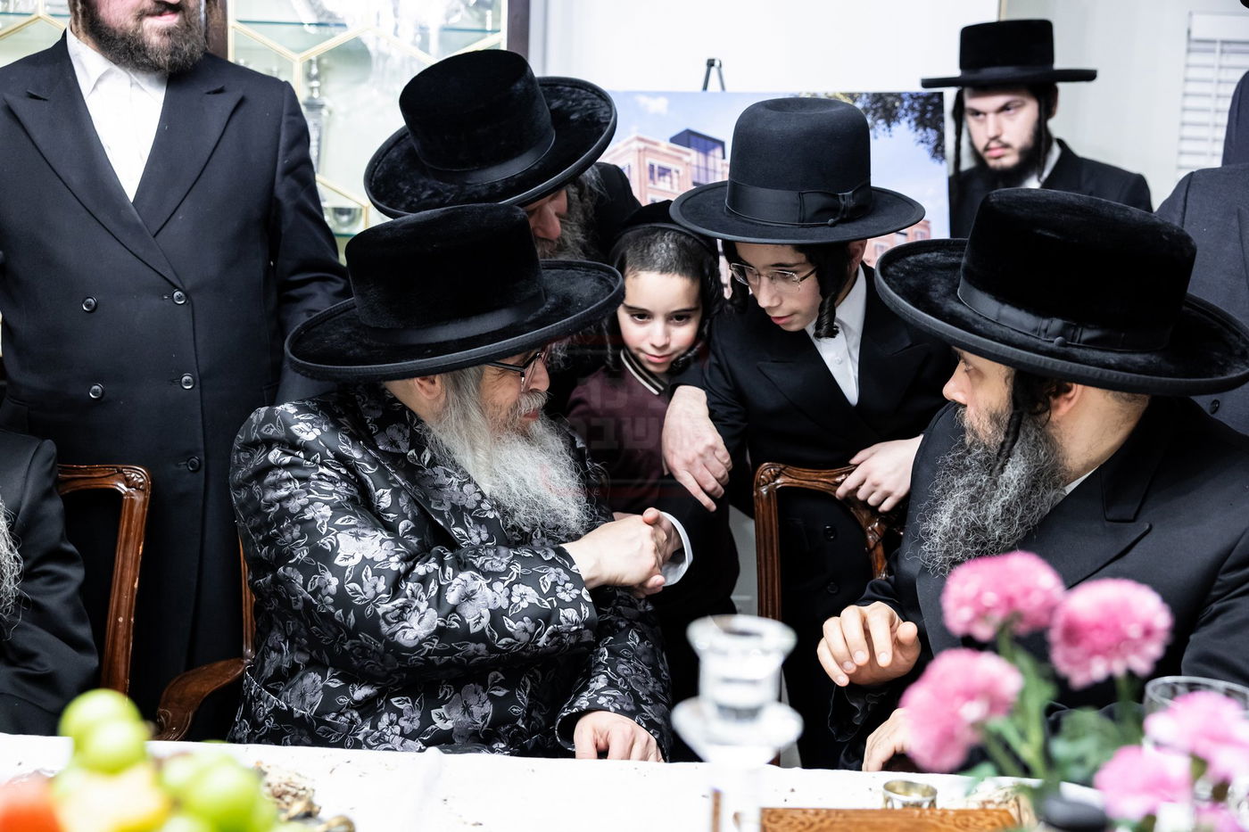 המעמד בסאטמר לכבוד ר' משה גבאי