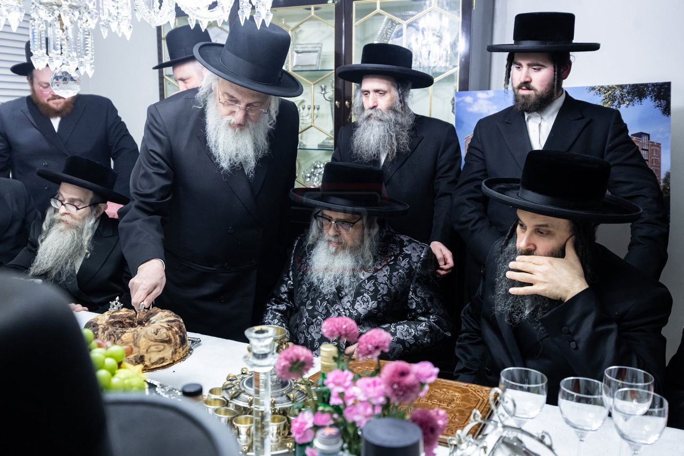 המעמד בסאטמר לכבוד ר' משה גבאי