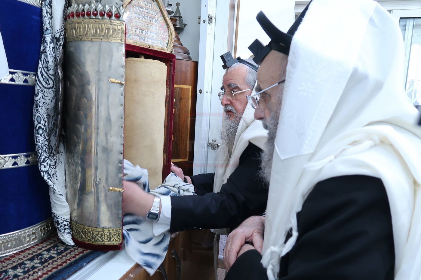 ר"ח ניסן אצל הגאון רבי משה צדקה