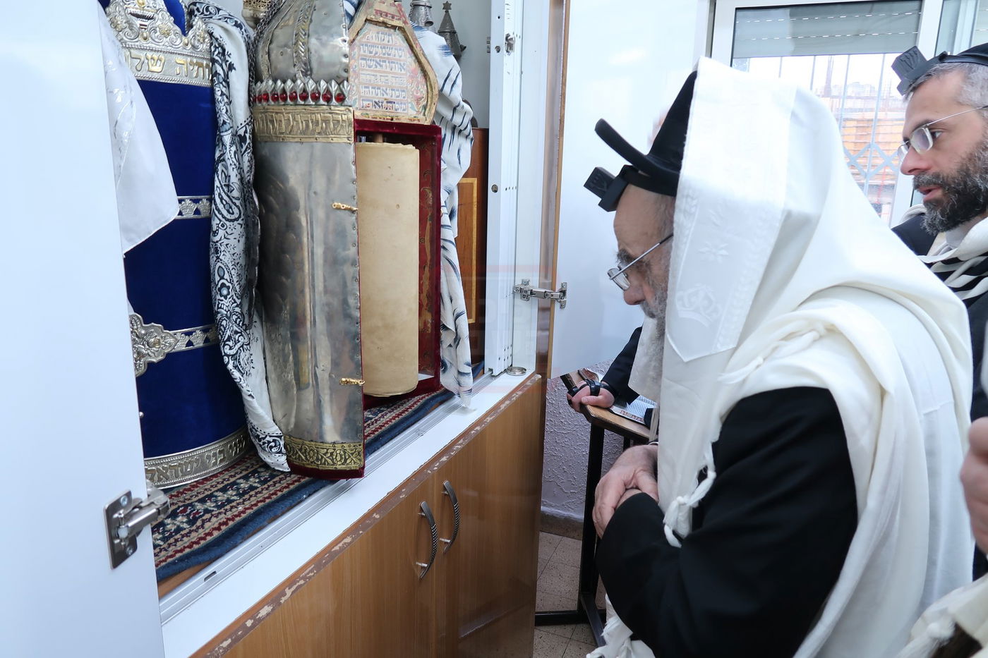 ר"ח ניסן אצל הגאון רבי משה צדקה