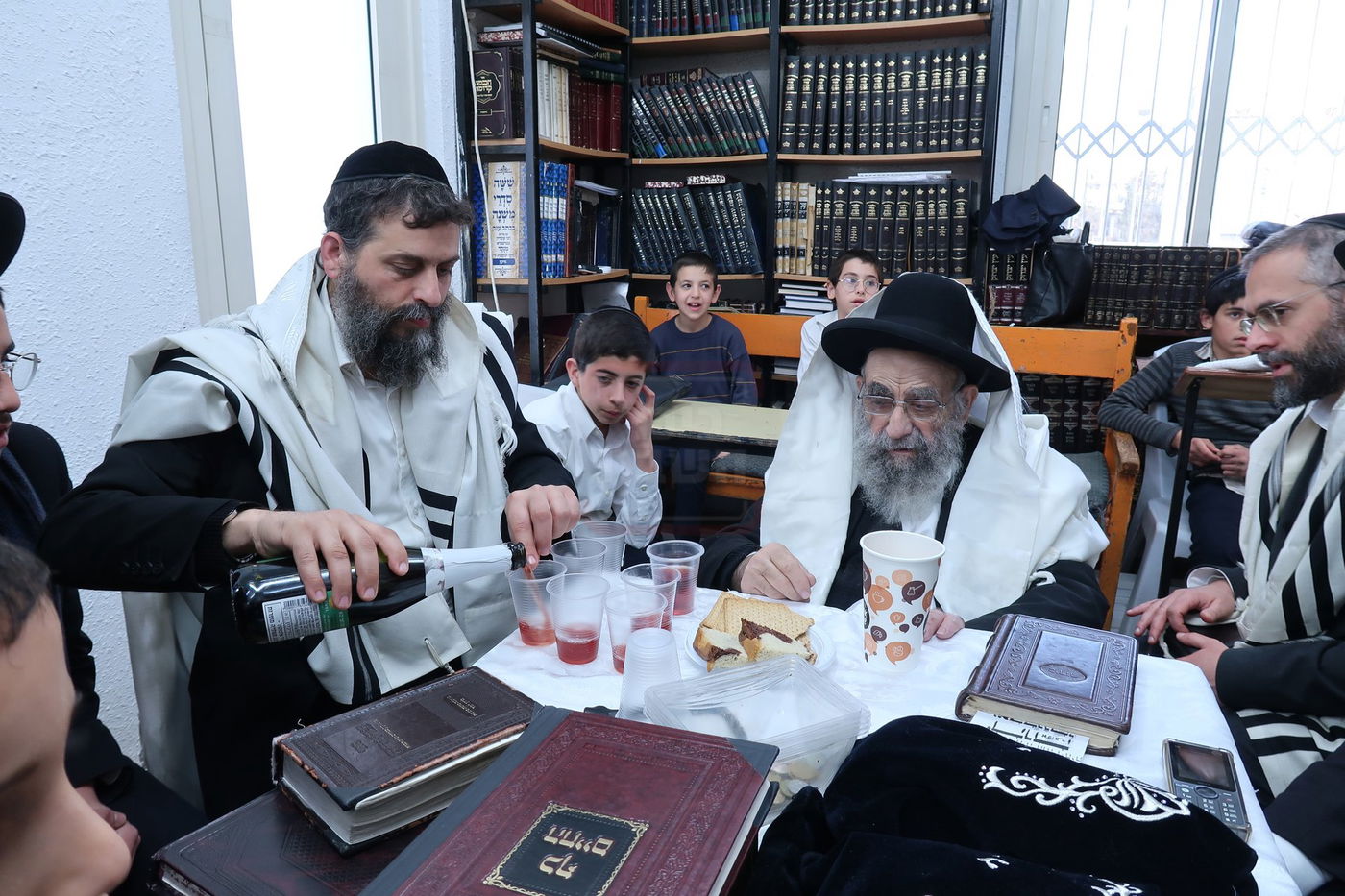 ר"ח ניסן אצל הגאון רבי משה צדקה