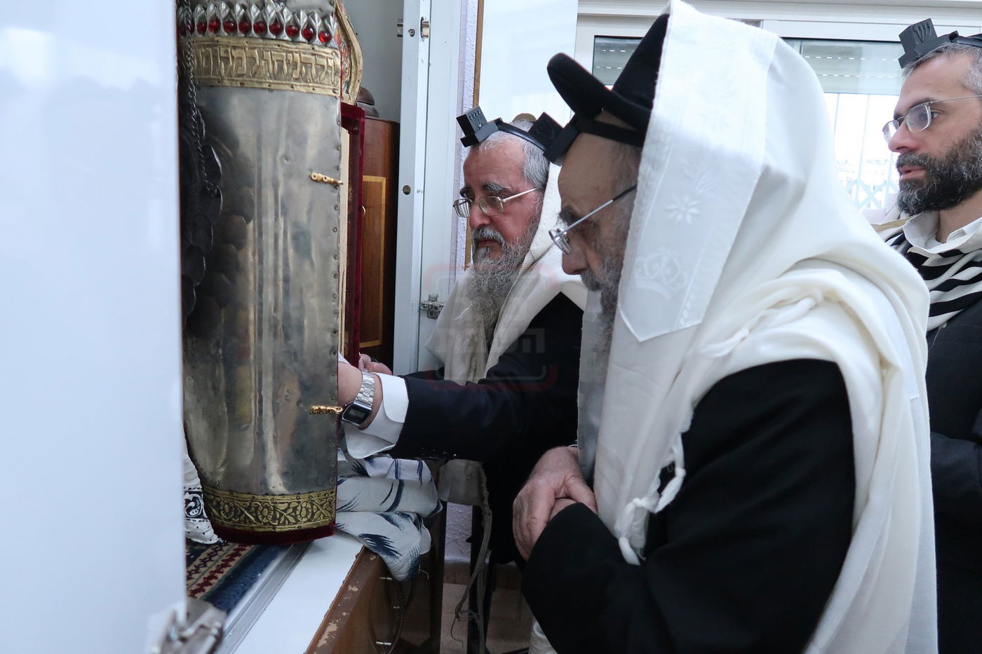 ר"ח ניסן אצל הגאון רבי משה צדקה