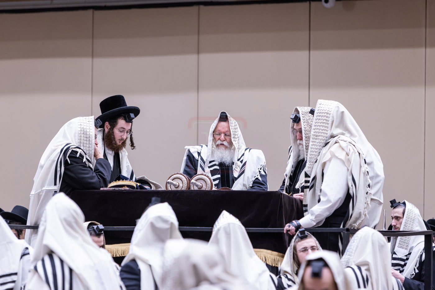 בר מצווה לנכד האדמו"ר מבאבוב