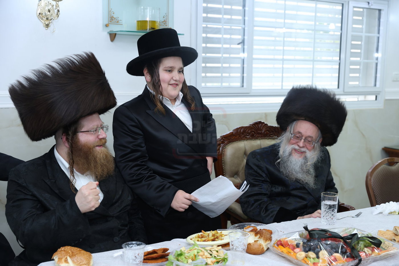 שמחת בר מצווה לנכד הגה"צ רבי יצחק לעזאר