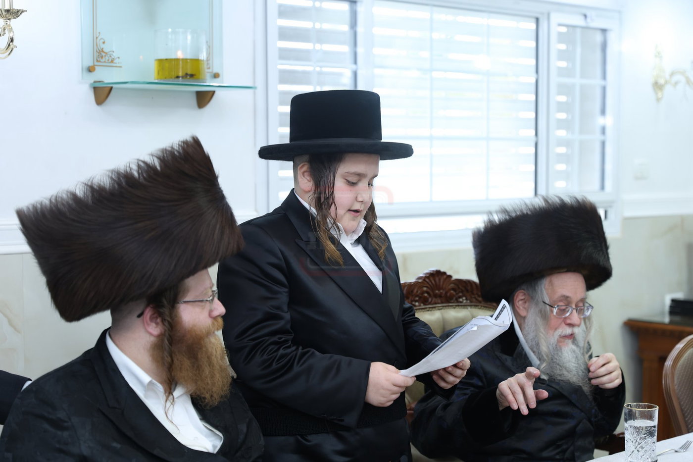 שמחת בר מצווה לנכד הגה"צ רבי יצחק לעזאר