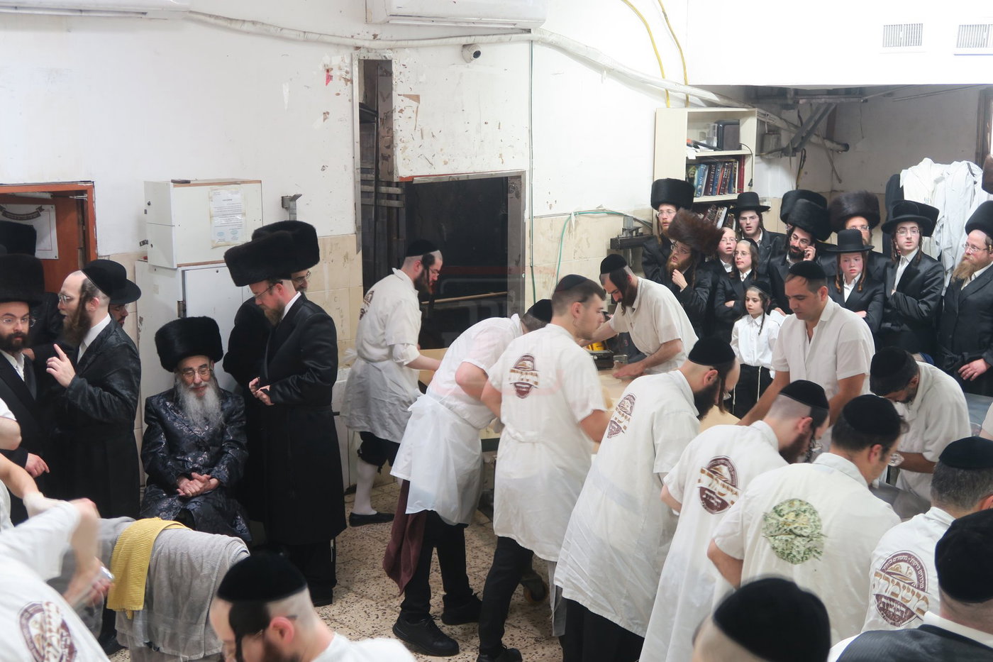 האדמו"ר מאלכסנדר באפיית מצות מצווה