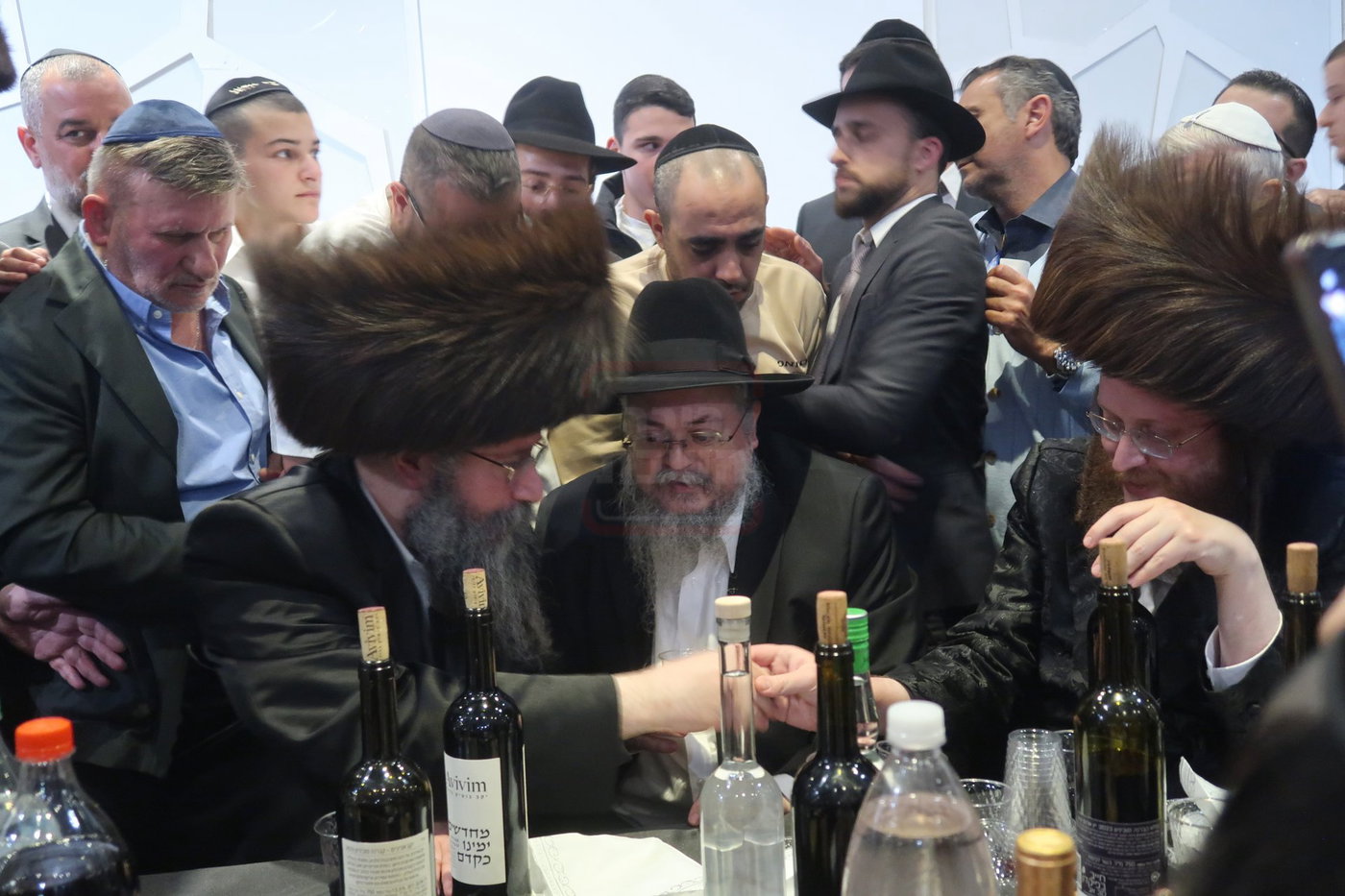 האדמו״ר רבי ישועה ורחמים אבוחצירא בהילולת אביו זצ"ל