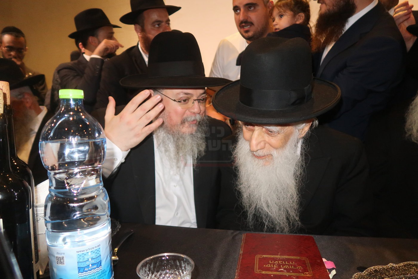 האדמו״ר רבי ישועה ורחמים אבוחצירא בהילולת אביו זצ"ל