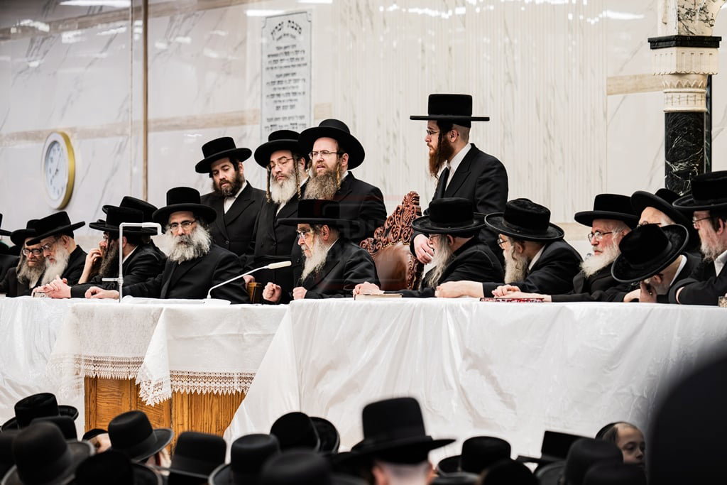 האדמו"ר מסאטמר בשאיבת מים שלנו