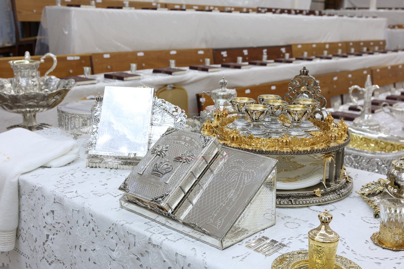 שולחן ליל הסדר של האדמו"ר מסאטמר