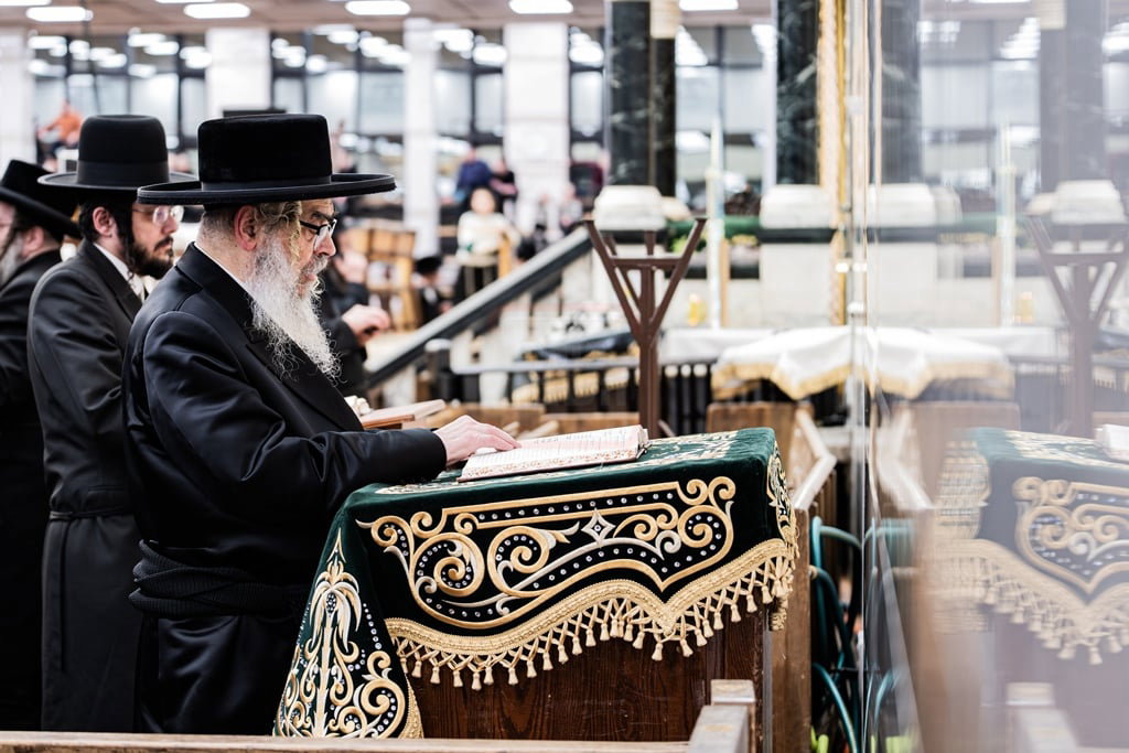 האדמו"ר מסאטמר בשאיבת מים שלנו