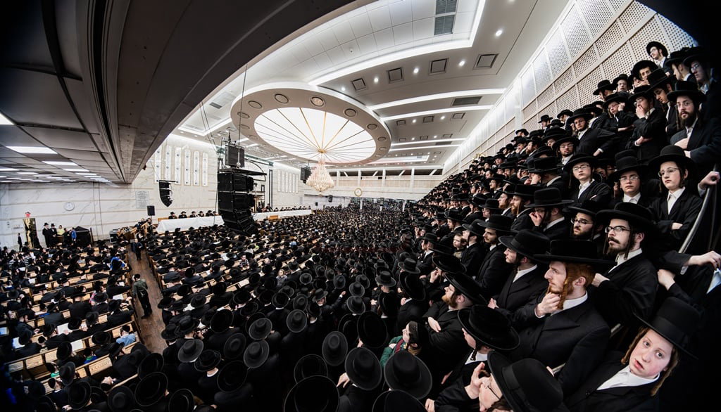 האדמו"ר מסאטמר בשאיבת מים שלנו