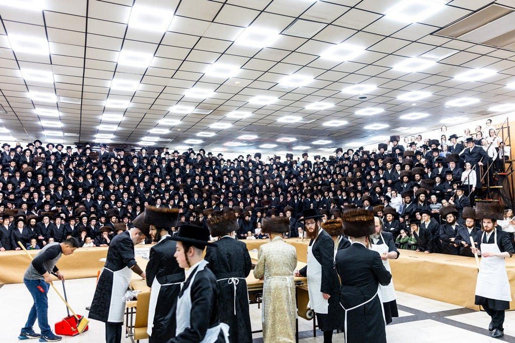 האדמו"ר מסאטמר באפיית מצות מצווה