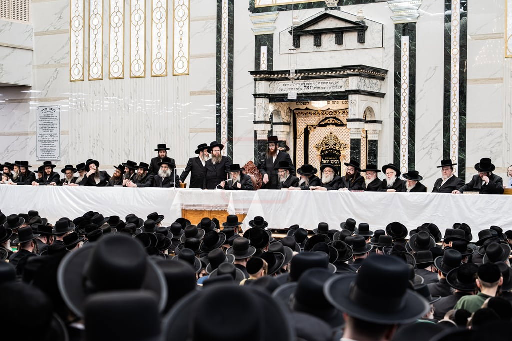 האדמו"ר מסאטמר בשאיבת מים שלנו