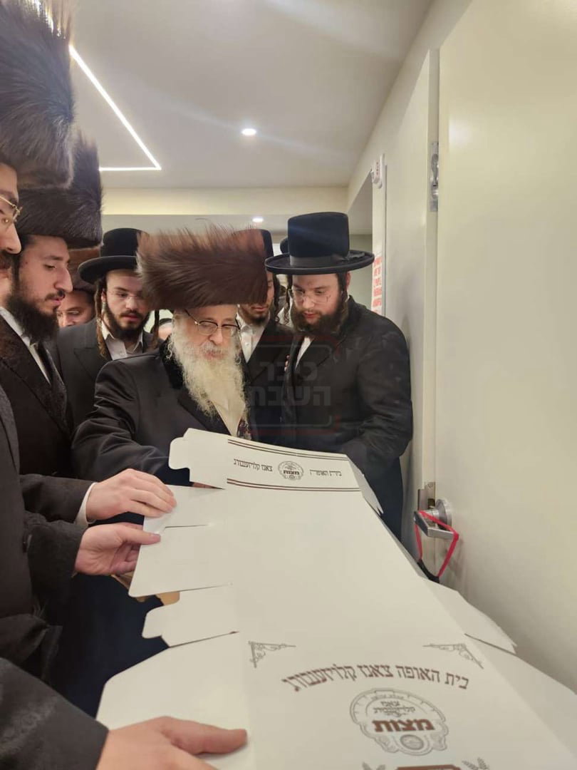 חג הפסח בחצה"ק צאנז קלויזנבורג