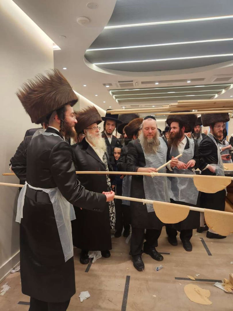 חג הפסח בחצה"ק צאנז קלויזנבורג