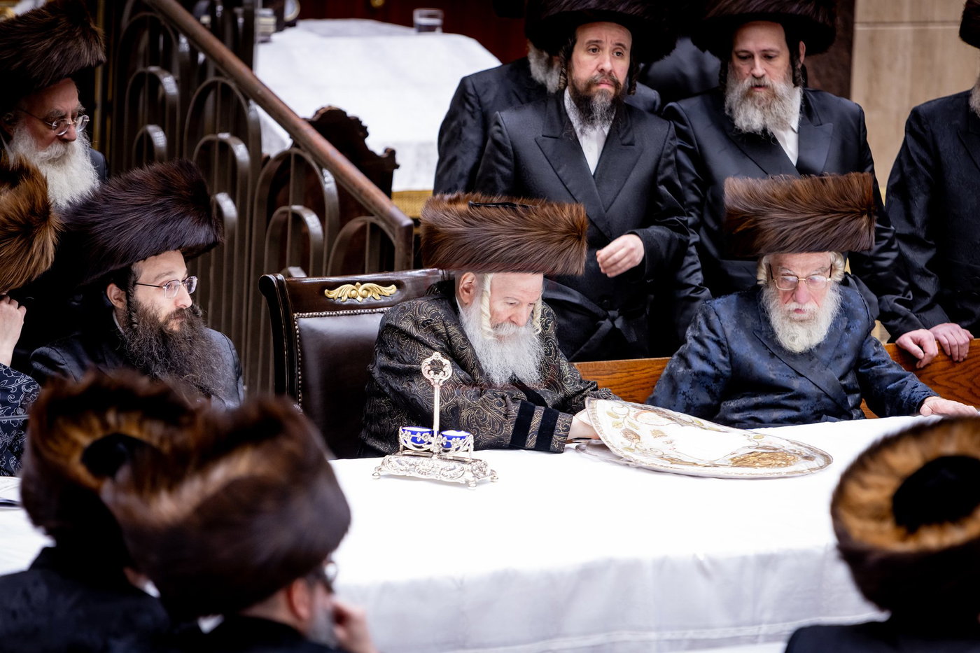 האדמו"ר מבאבוב בטיש חוה"מ פסח