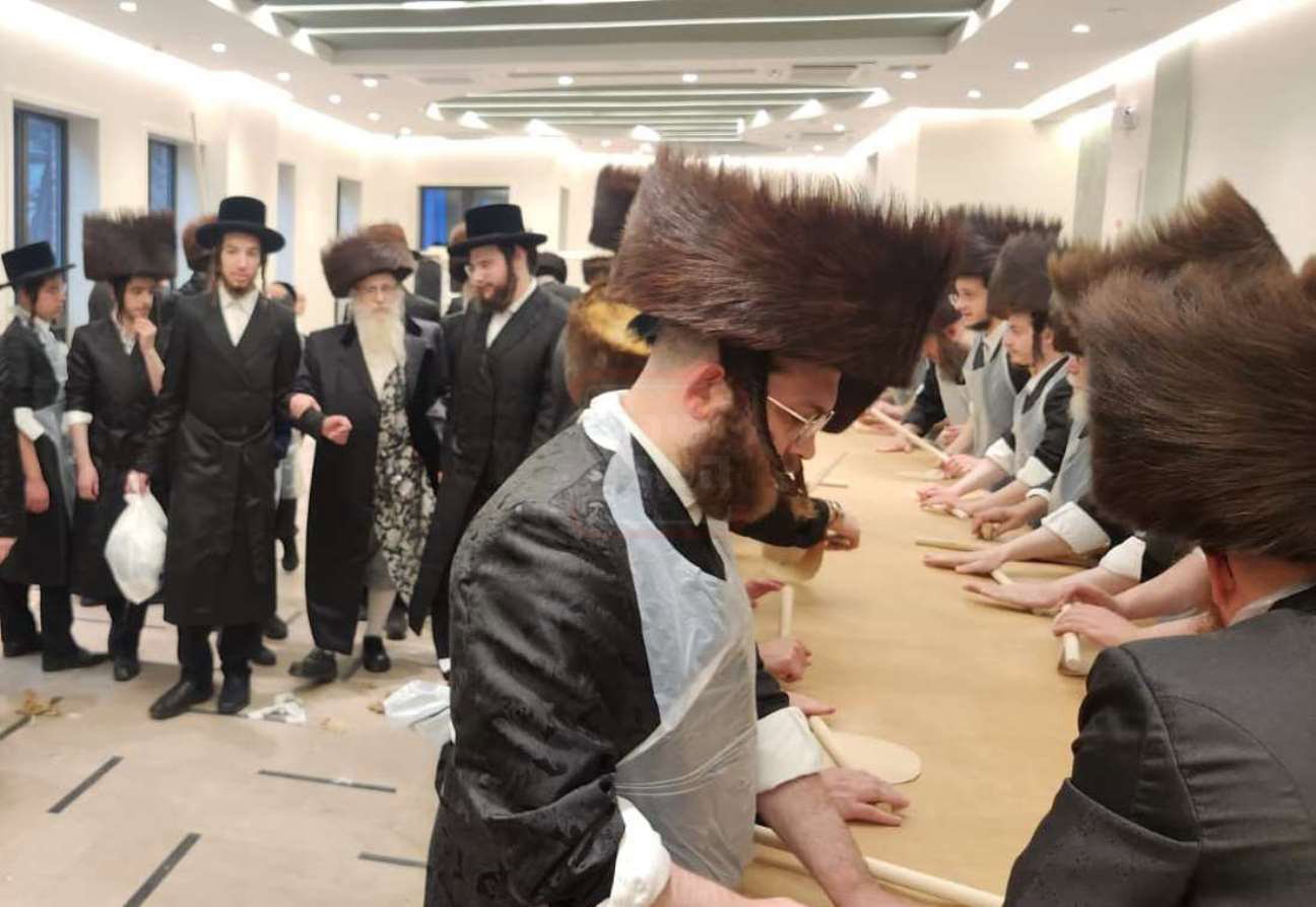 חג הפסח בחצה"ק צאנז קלויזנבורג