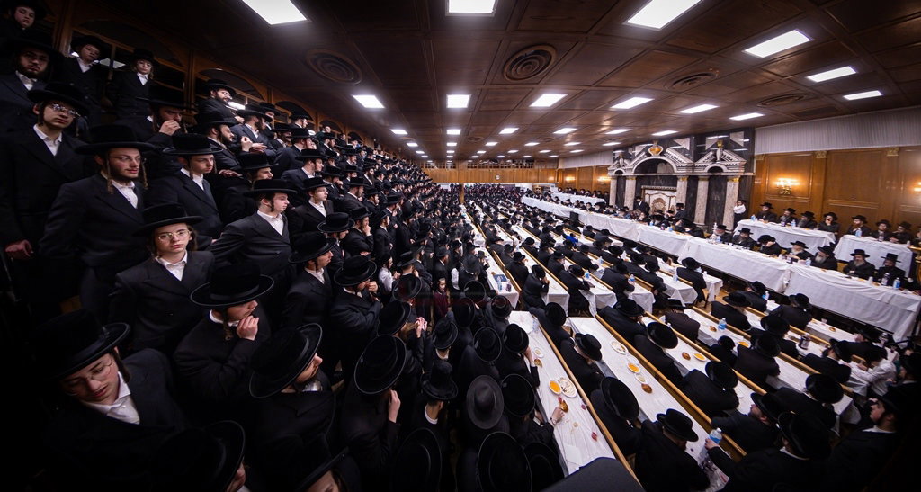 הילולא קדישא בצאנז קלויזנבורג