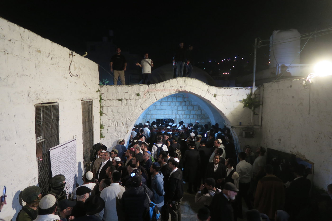 הכניסה לשכם ליל ערב ר"ח אייר