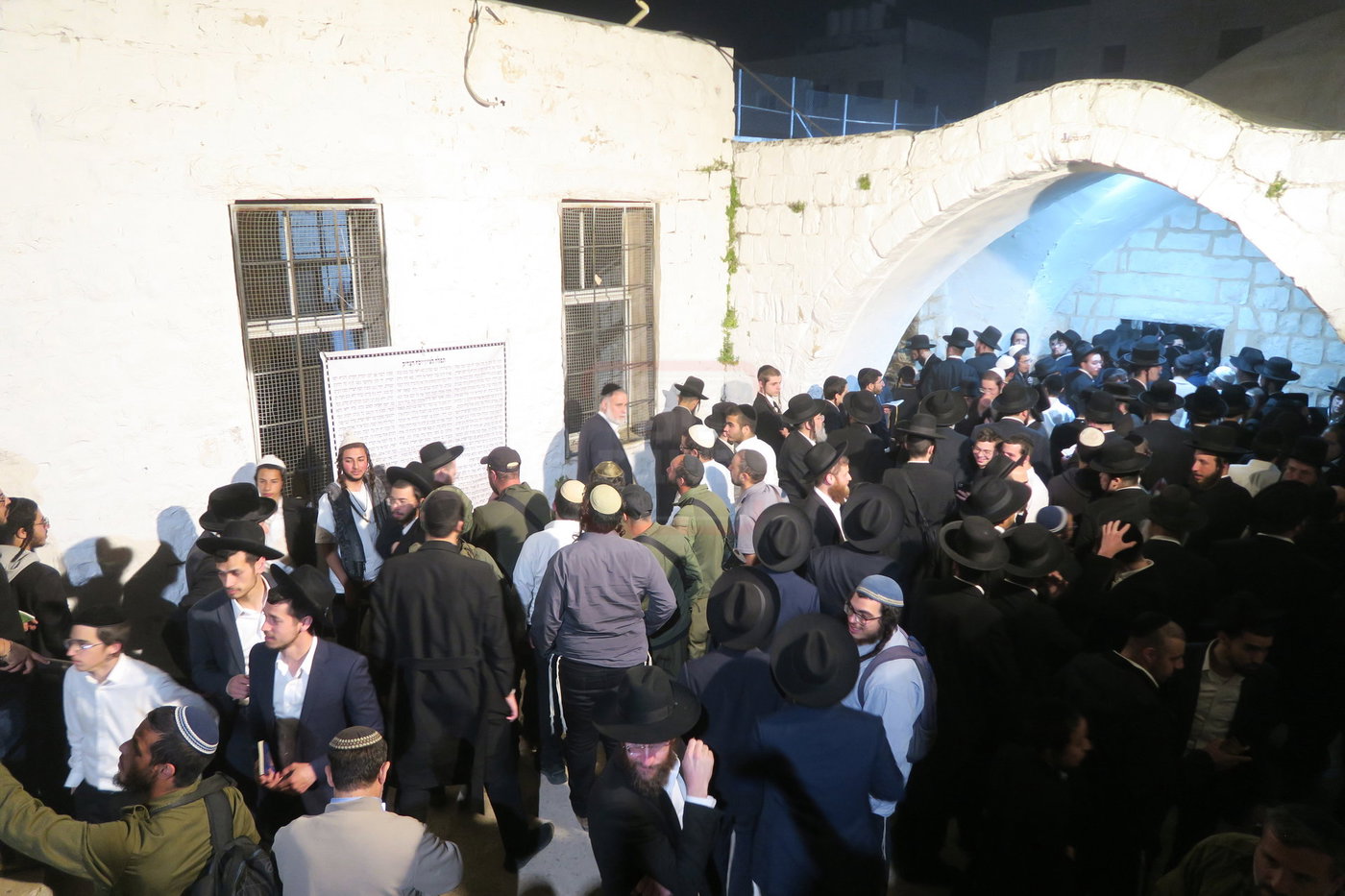 הכניסה לשכם ליל ערב ר"ח אייר