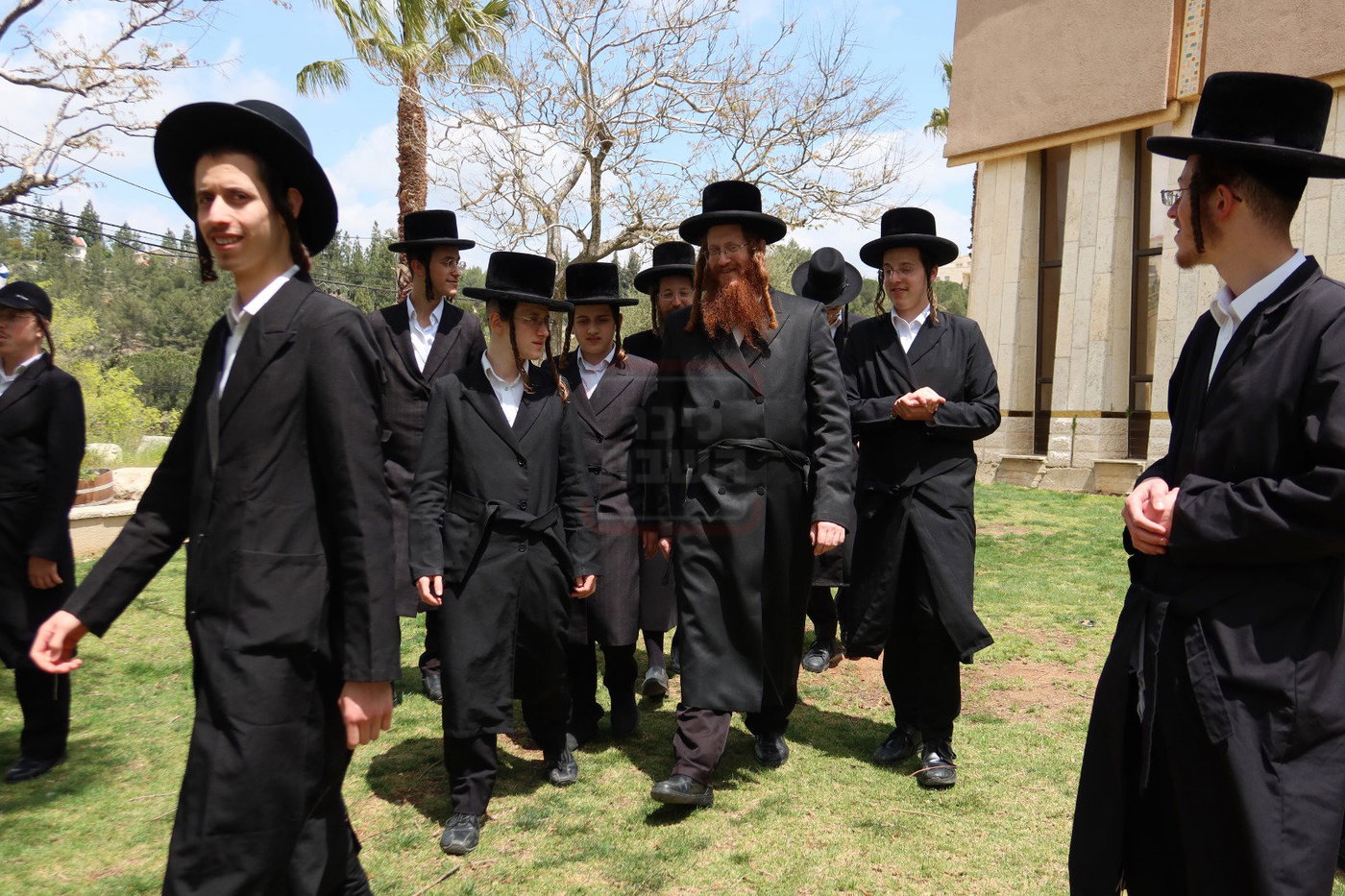 האדמו"ר מקאליב בסיור בשומרון