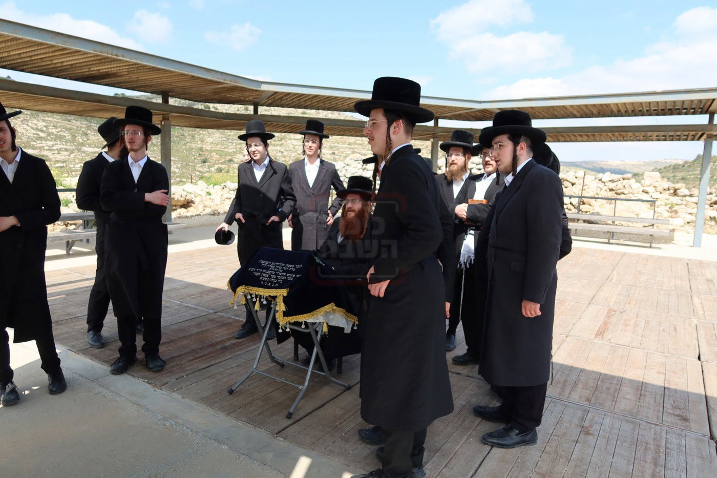 האדמו"ר מקאליב במשכן שילה