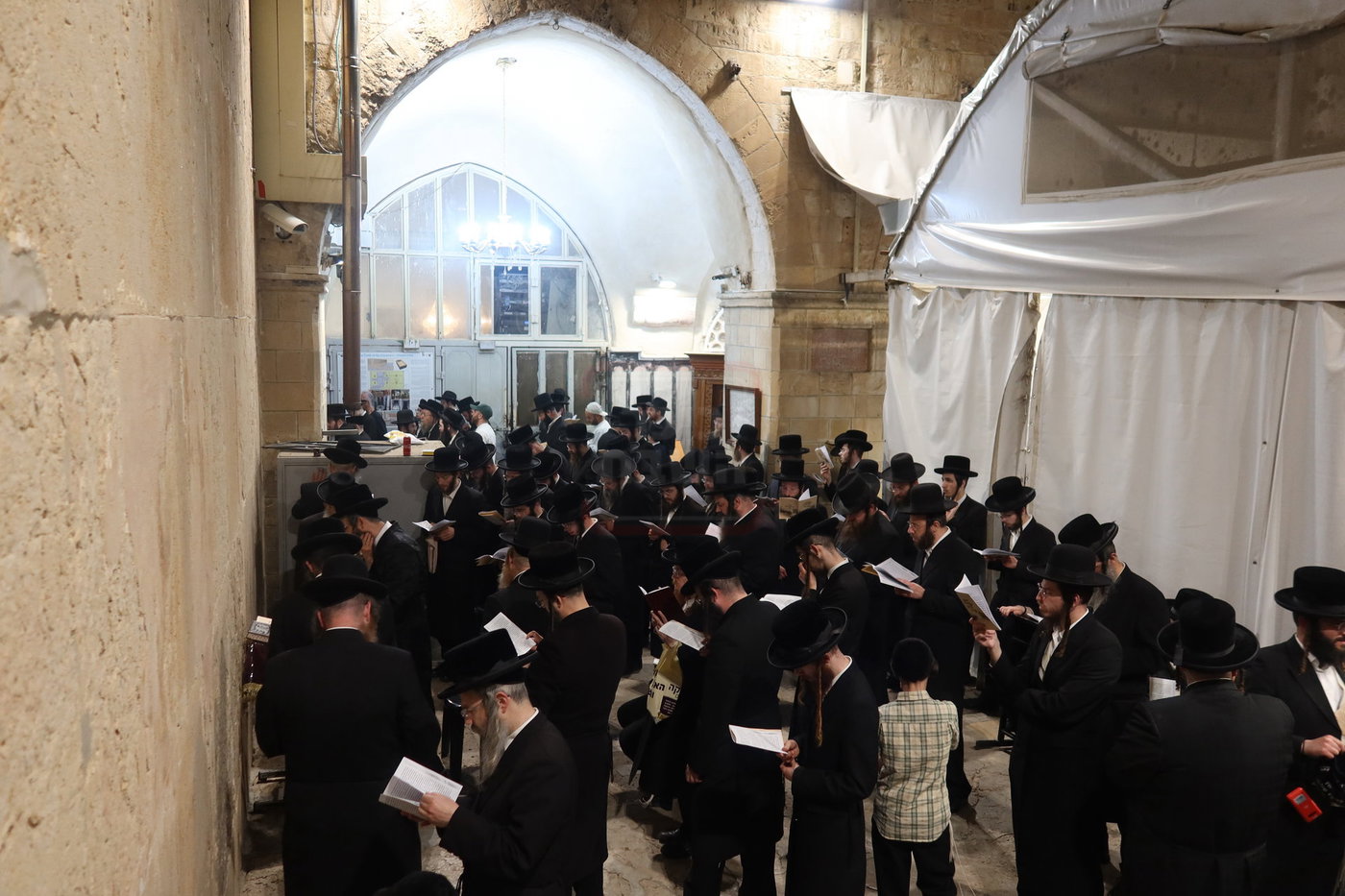 חסידי זוועהיל בעיר האבות חברון