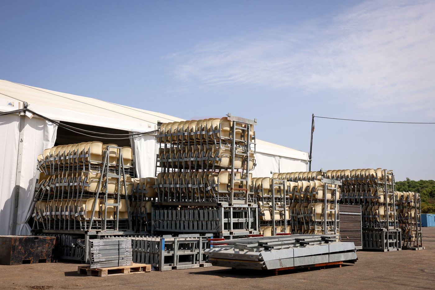 הפסקת העבודות במירון