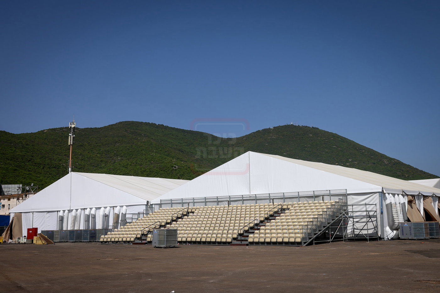 הפסקת העבודות במירון