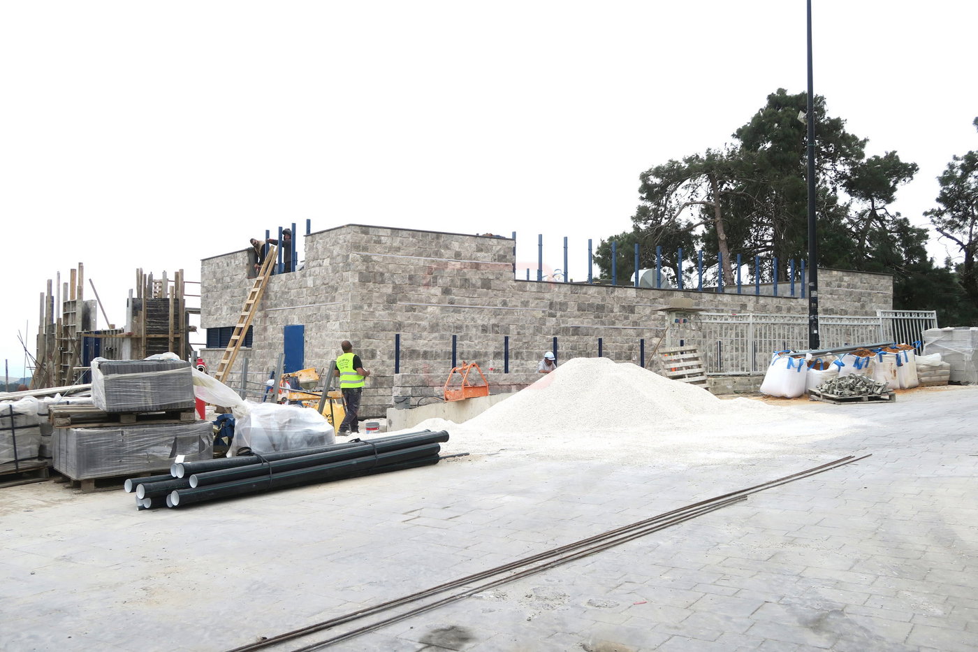 הפסקת העבודות במירון