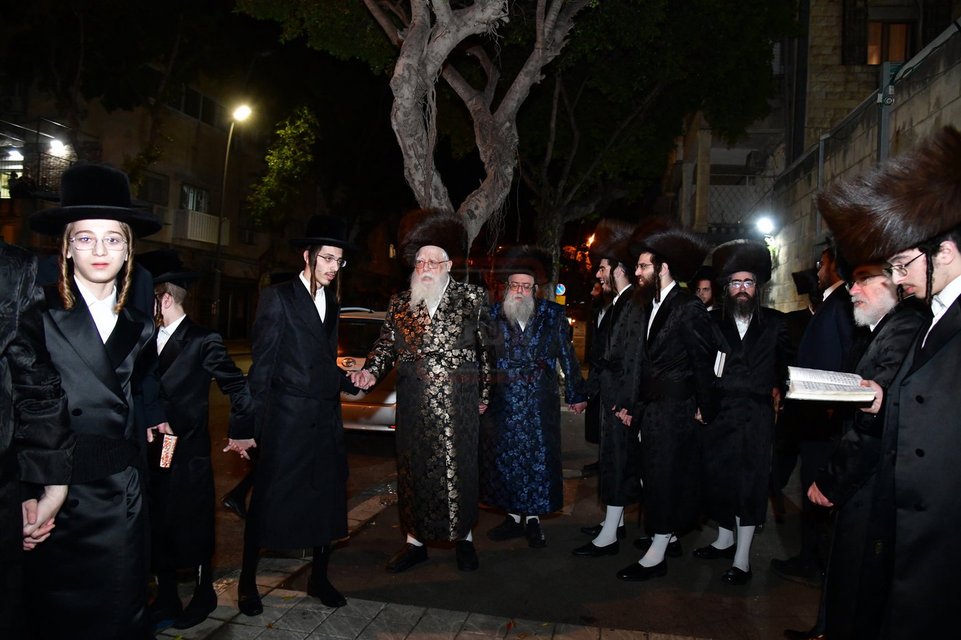 מוצאי שבת יארצייט בשאץ ויז'ניץ