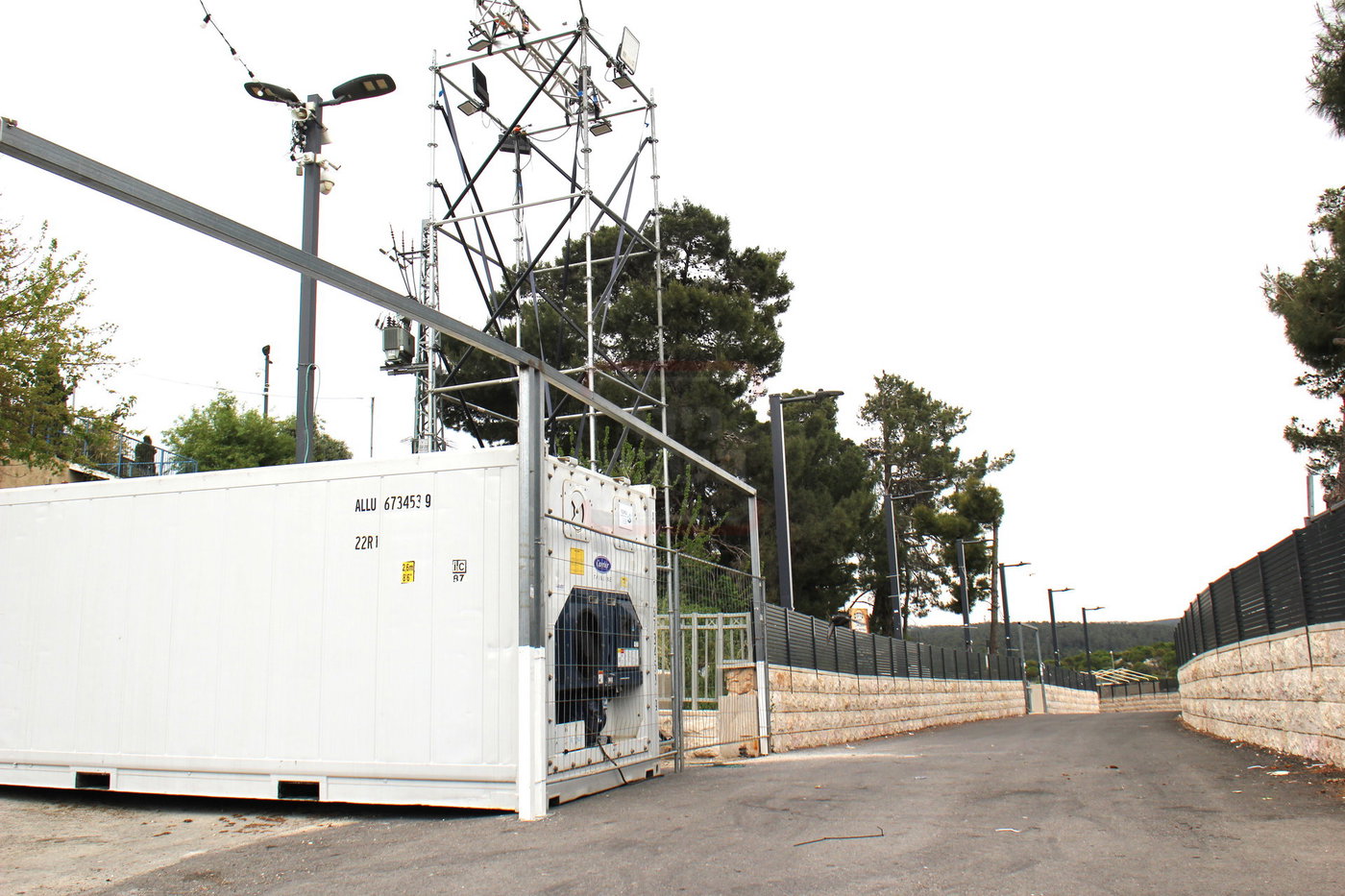 הפסקת העבודות במירון